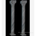 Advance grey marble solid column for interior decoration